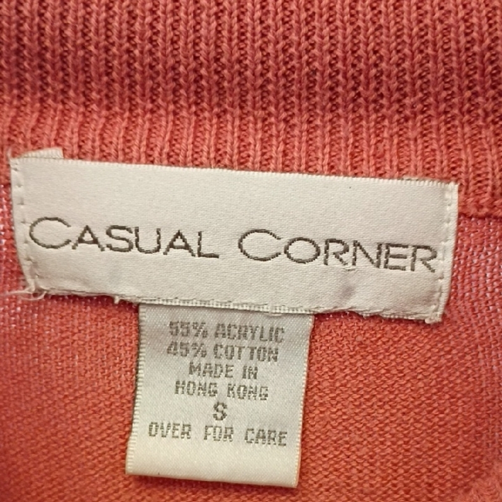 Casual Corner Orange Women's Top - Picture 2 of 3